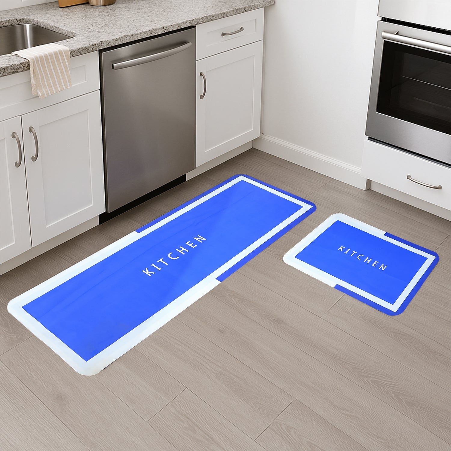 Premium Anti-Slip Kitchen Floor Mat  (1 Set) Premium Anti-Slip Kitchen Floor Mat  (1 Set)